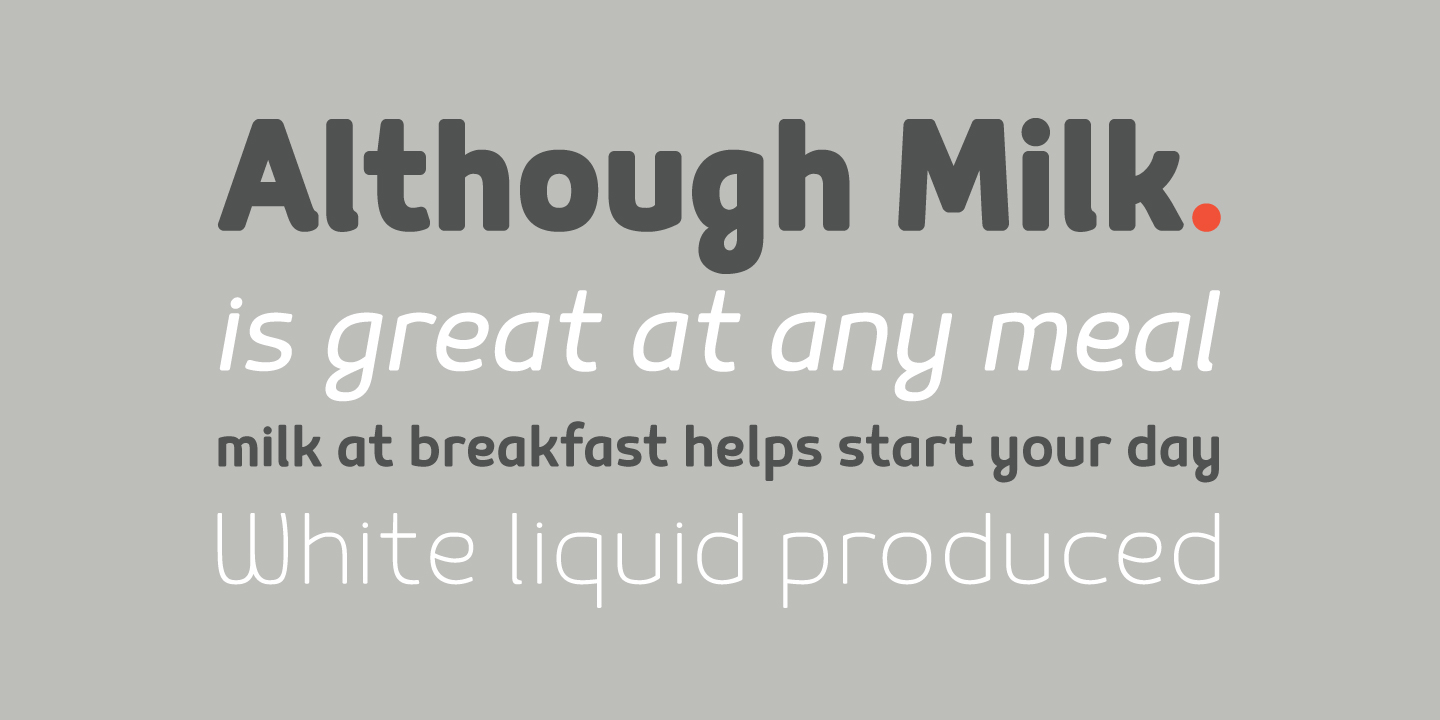 Mairy Semi Light Italic Font preview